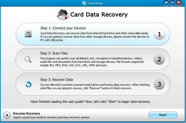 flash card recovery